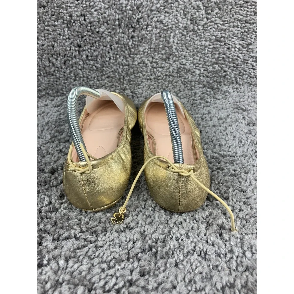 KATE SPADE Foldable Ballet Flats Leather size 6